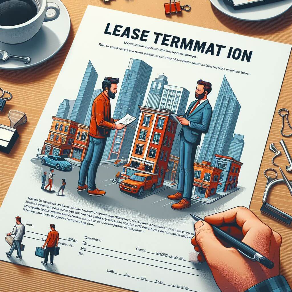 owner and tenent are doing Lease Termination Agrement